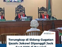 Sidang Ijazah Jokowi Ungkap Panggilan Masa Lalu: Jack dari Masa KKN