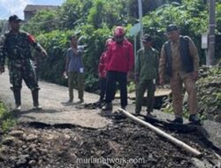 Tanah Bergerak di Tegal, Ratusan Rumah dan Fasilitas Publik Rusak