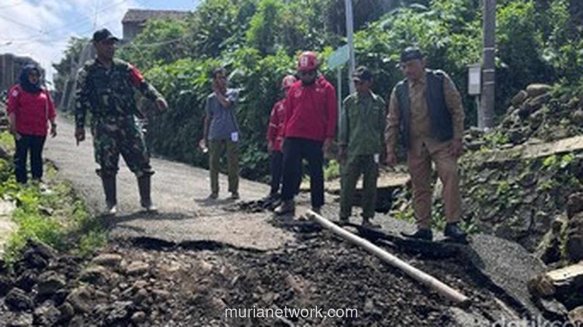 Tanah Bergerak di Tegal, Ratusan Rumah dan Fasilitas Publik Rusak
