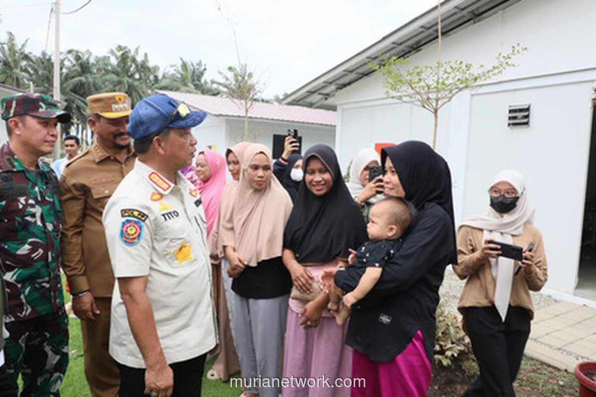 Mendagri Tinjau Huntara Aceh Tamiang, Tegaskan Pemulihan Tak Cukup dari Bantuan Sembako