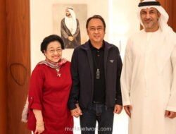 Megawati Hadiri Forum Kemanusiaan di Abu Dhabi, Didampingi Putra dan Rombongan PDIP