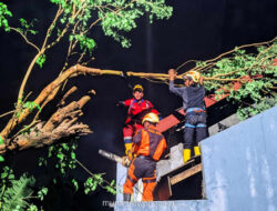 Sleman Porak-Poranda Diterjang Hujan Deras dan Angin Kencang