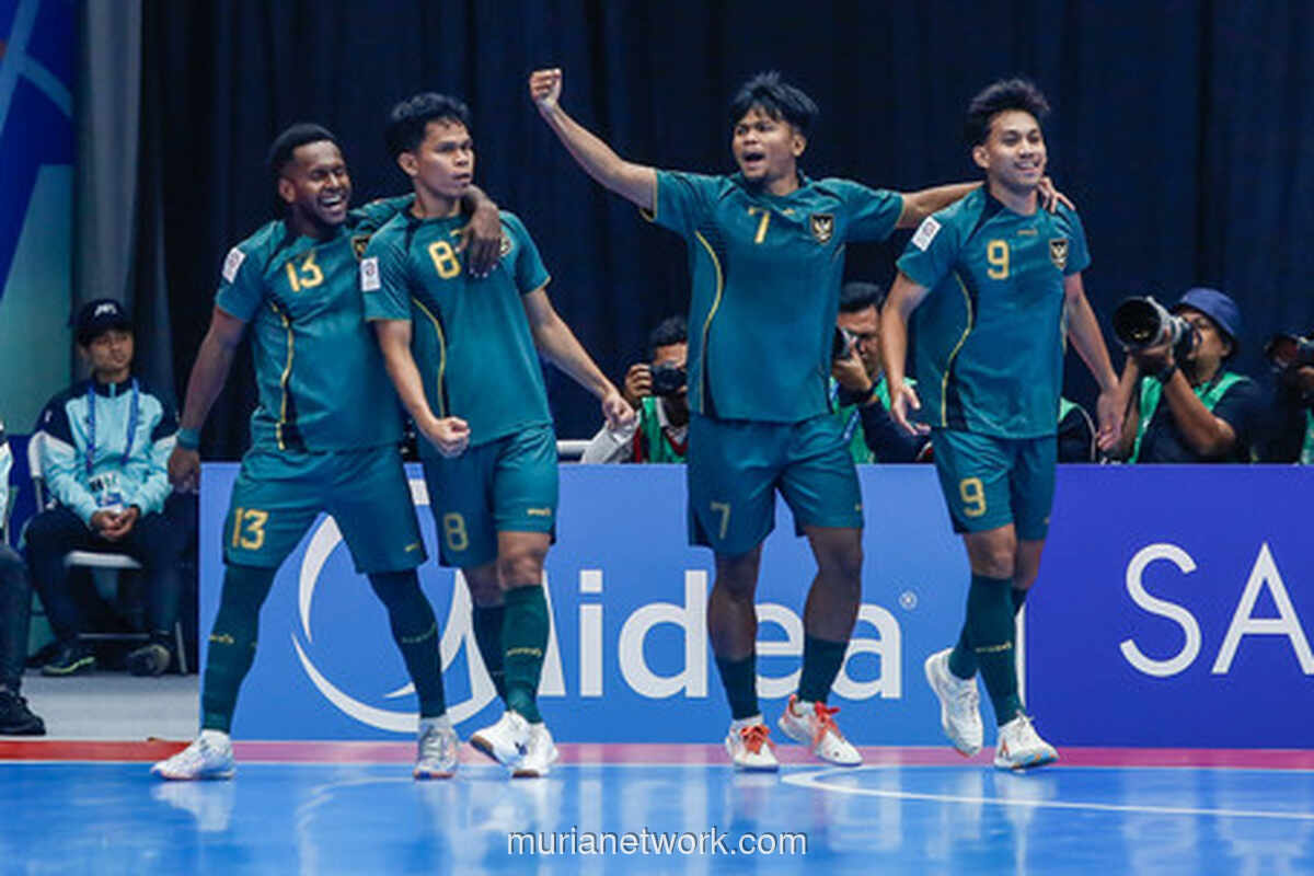 Gol Reza Gemakan Indonesia Arena, Futsal Garuda Lolos ke Semifinal