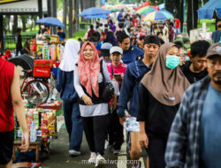 Warga Jakarta Timur Serbu CFD di Banjir Kanal Timur, Suasana Akhir Pekan Jadi Semarak