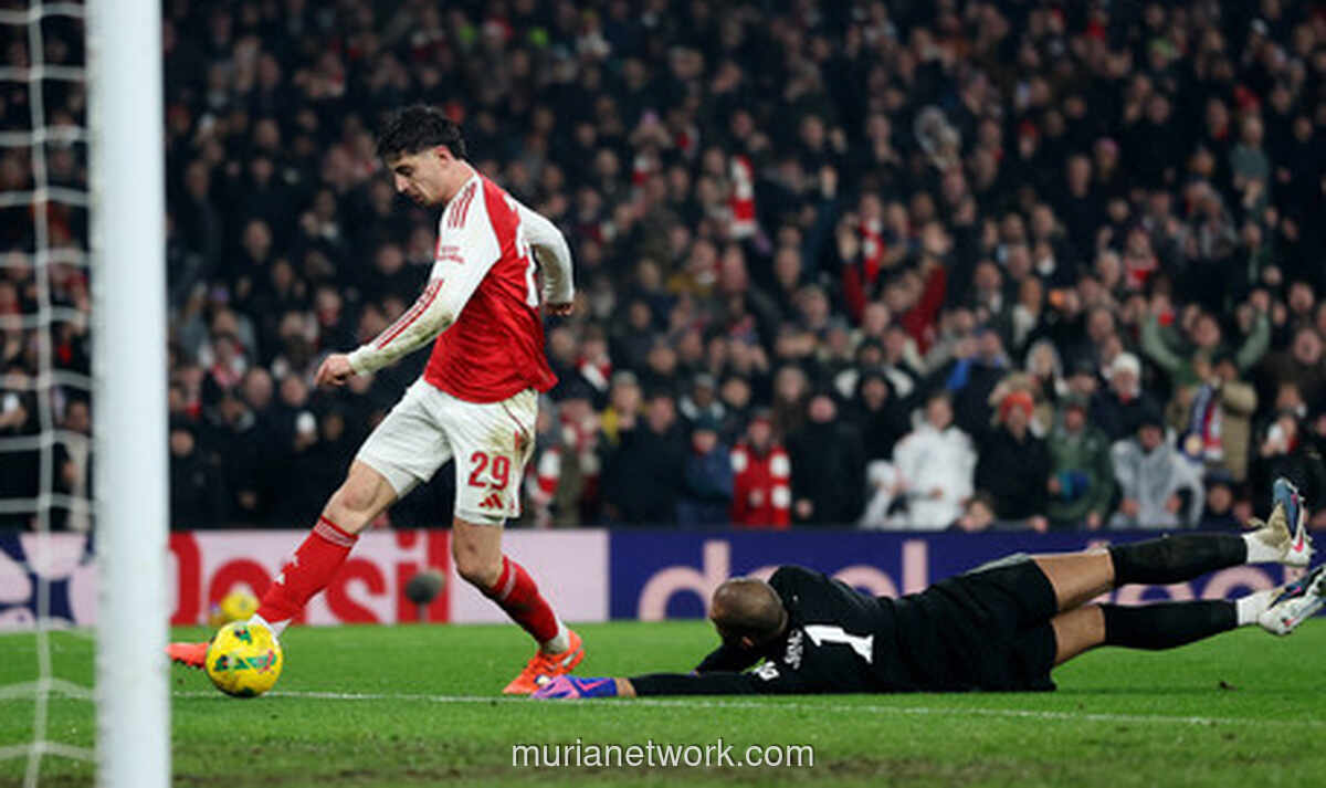 Havertz Hancurkan Chelsea di Detik-detik Penghabisan, Arsenal Lolos ke Final