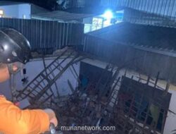 Atap Madrasah di Bogor Ambruk, Dua Ruang Kelas Luluh Lantak