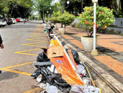 Sampah Festival Kuliner Membeludak, Petugas Kebersihan Semarang Geram