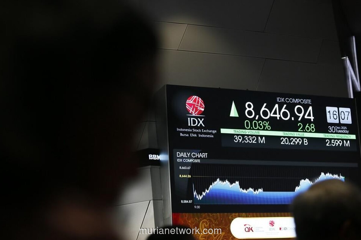 IHSG Dibuka Hijau, Saham LRNA Melonjak 24,6%