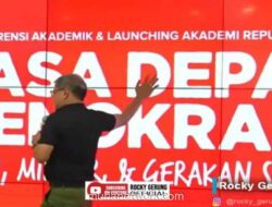 Rocky Gerung Soroti Republik Tanpa Jiwa: Hanya Bentuk, Isinya Feodalisme