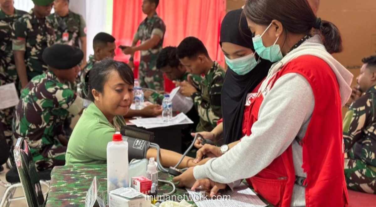 Persit Mimika Rayakan 80 Tahun dengan Setetes Darah untuk Sesama