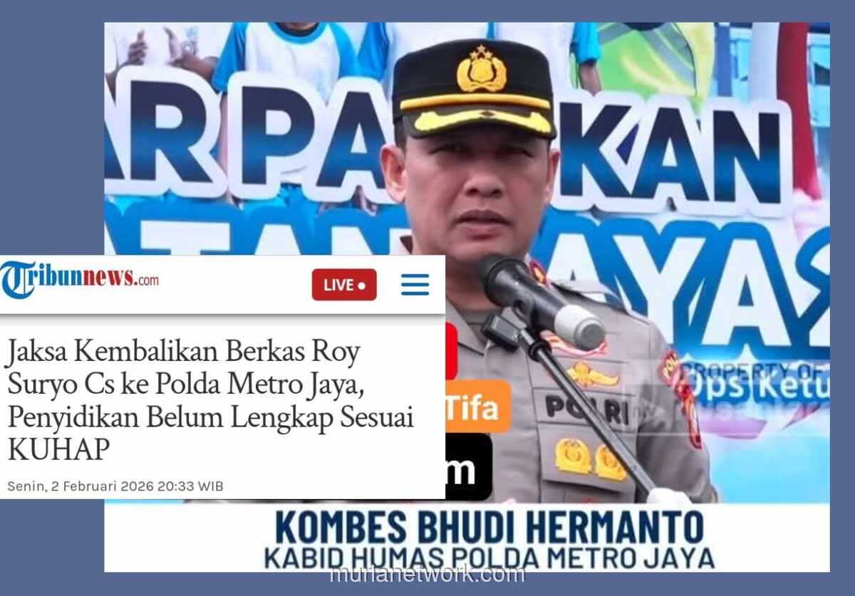 Berkas Roy Suryo Dikembalikan, Ijazah Jokowi Masih dalam Kabut