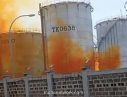 Asap Oranye Mengepul di Cilegon, Polisi Ungkap Penyebab Sebenarnya