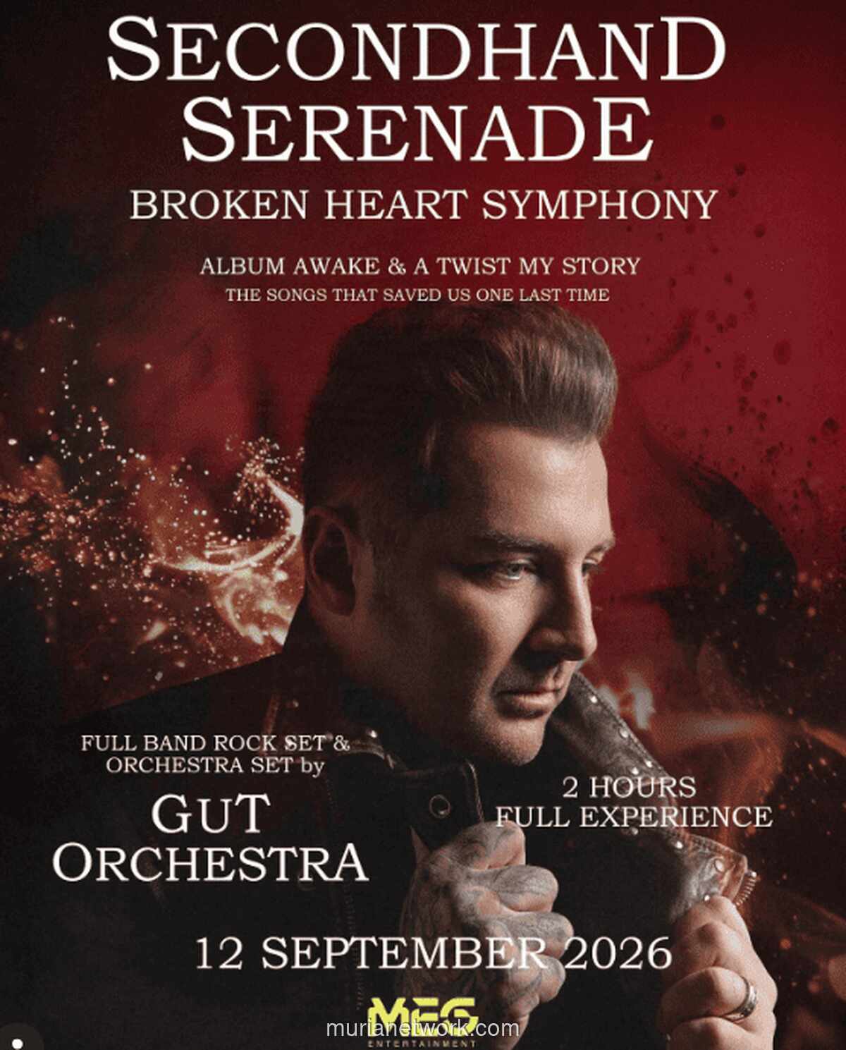 Secondhand Serenade Gelar Konser Simfoni Patah Hati di Indonesia