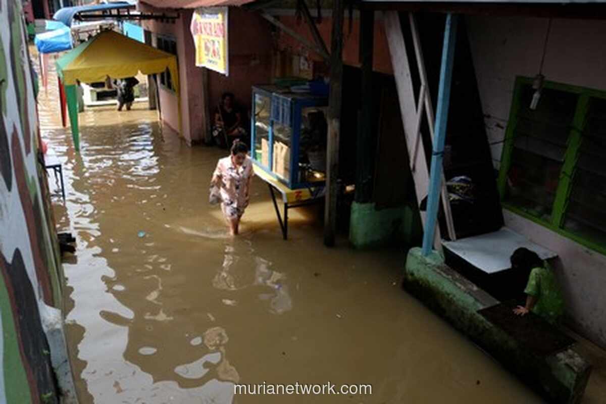 39 RT Terendam, Jalan Utama Tergenang: Hujan Deras Lumpuhkan Sebagian Jakarta