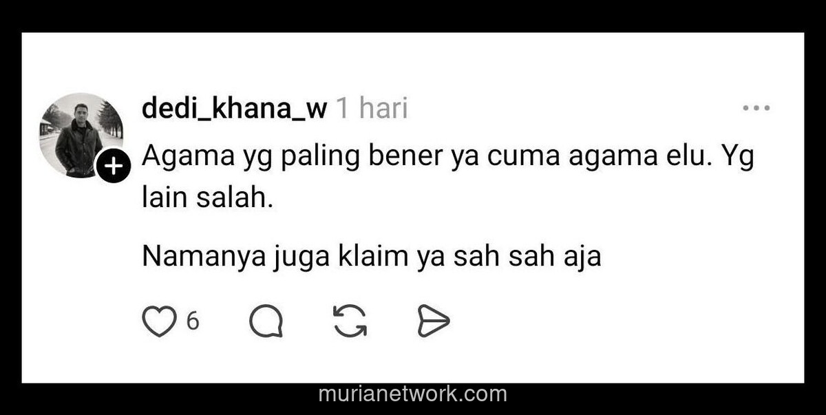 Gus Baha: Adu Agama Boleh, Asal yang Diadu Agamanya, Bukan Orangnya