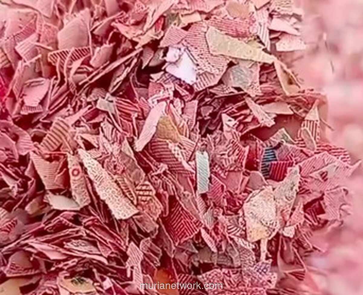 Cacahan Uang Rp 100 Ribu Menghambur di TPS Liar Bekasi