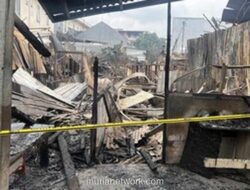 Gudang Dekorasi dan Ruko Ludes Terbakar di Tangsel, Kerugian Capai Rp 7 Miliar