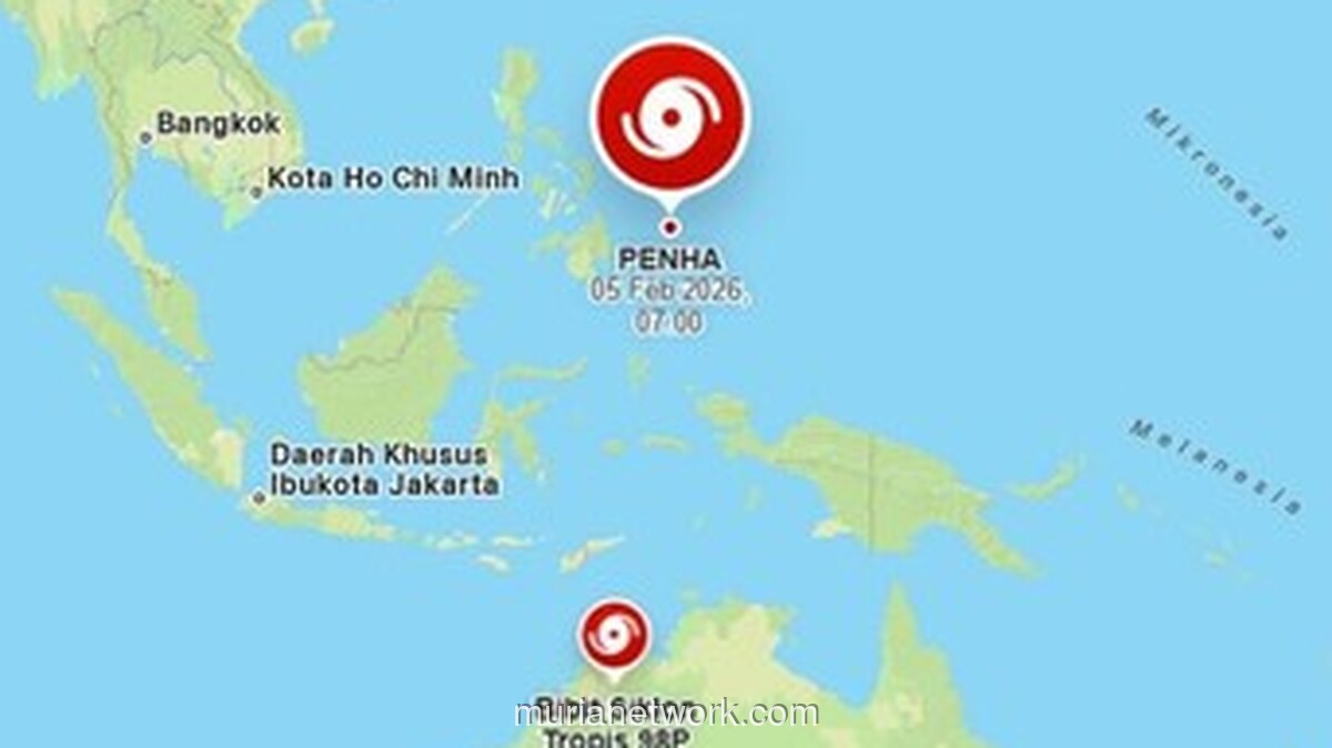 BMKG Keluarkan Peringatan Dini Cuaca Ekstrem untuk Tiga Provinsi Akibat Dampak Siklon PENHA