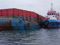 TNI AL Amankan Kapal Diduga Angkut Nikel Ilegal di Perairan Sulawesi