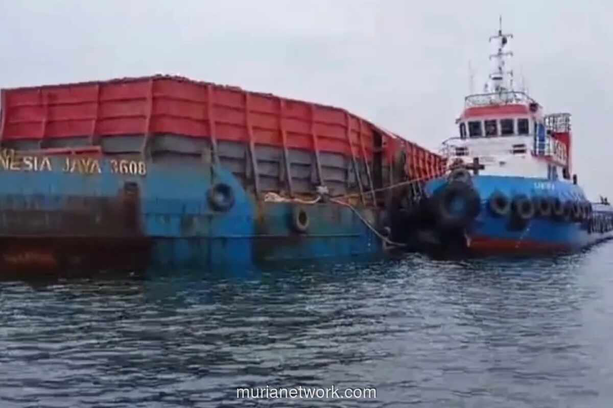 TNI AL Amankan Kapal Diduga Angkut Nikel Ilegal di Perairan Sulawesi