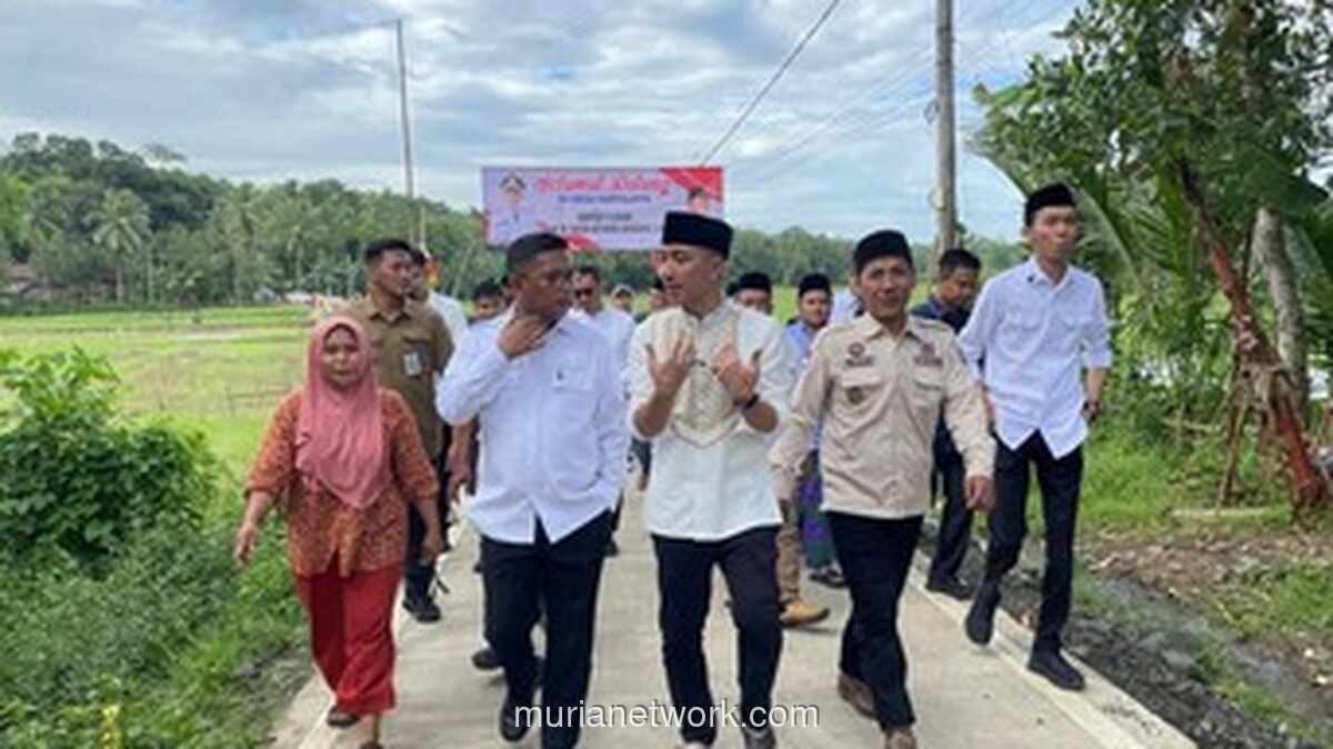 Gubernur Banten Tinjau Jalan Desa Baru di Lebak, Dukung Efisiensi Biaya Petani