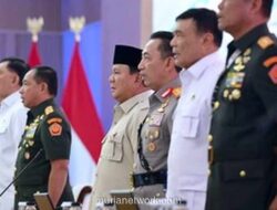 Presiden Prabowo Beri Arahan Awal Tahun kepada Pimpinan TNI-Polri