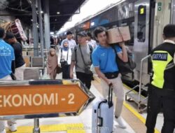 KAI Catat Puncak Arus Balik Penumpang Imlek-Ramadan di Jakarta