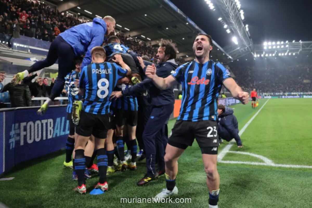 Atalanta Lolos Dramatis, Juventus Tersingkir di Babak 16 Besar Liga Champions