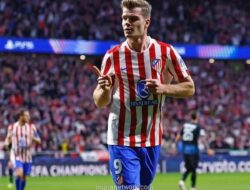 Sorloth Cetak Hattrick, Atletico Madrid Gasak Club Brugge 4-1
