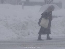Badai Salju Jepang Tewaskan 46 Orang, 604 Luka-luka