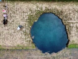 Badan Geologi Temukan Sinkhole Langka di Material Vulkanik Sumatra Barat