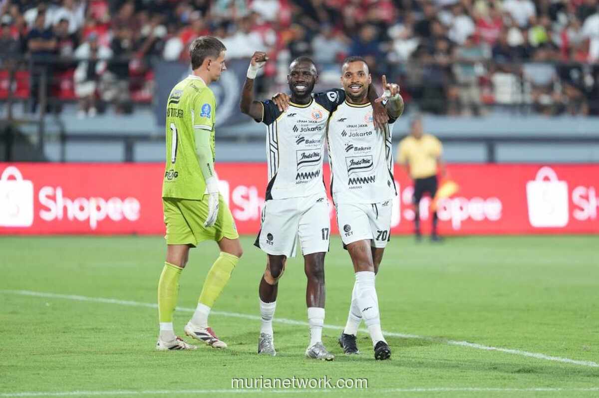 Persija Bangkit dari Kekalahan, Kalahkan Bali United 1-0 di Gianyar