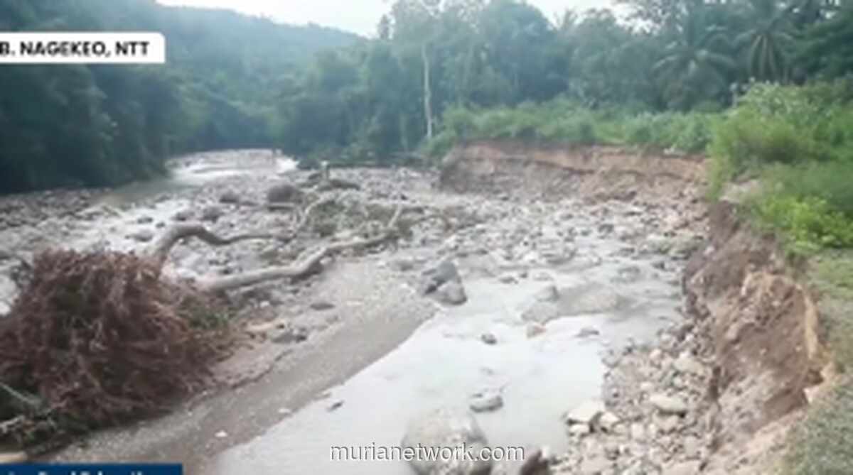 Banjir Bandang di Nagekeo Hanyutkan Dua Rumah, Dua Kampung Terisolasi