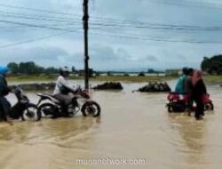 Banjir Sungai Cacaban Rendam Ratusan Rumah di Kabupaten Tegal