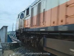 Banjir Genangi Dua Jembatan Rel di Grobogan, Tiga KA Jarak Jauh Dialihkan