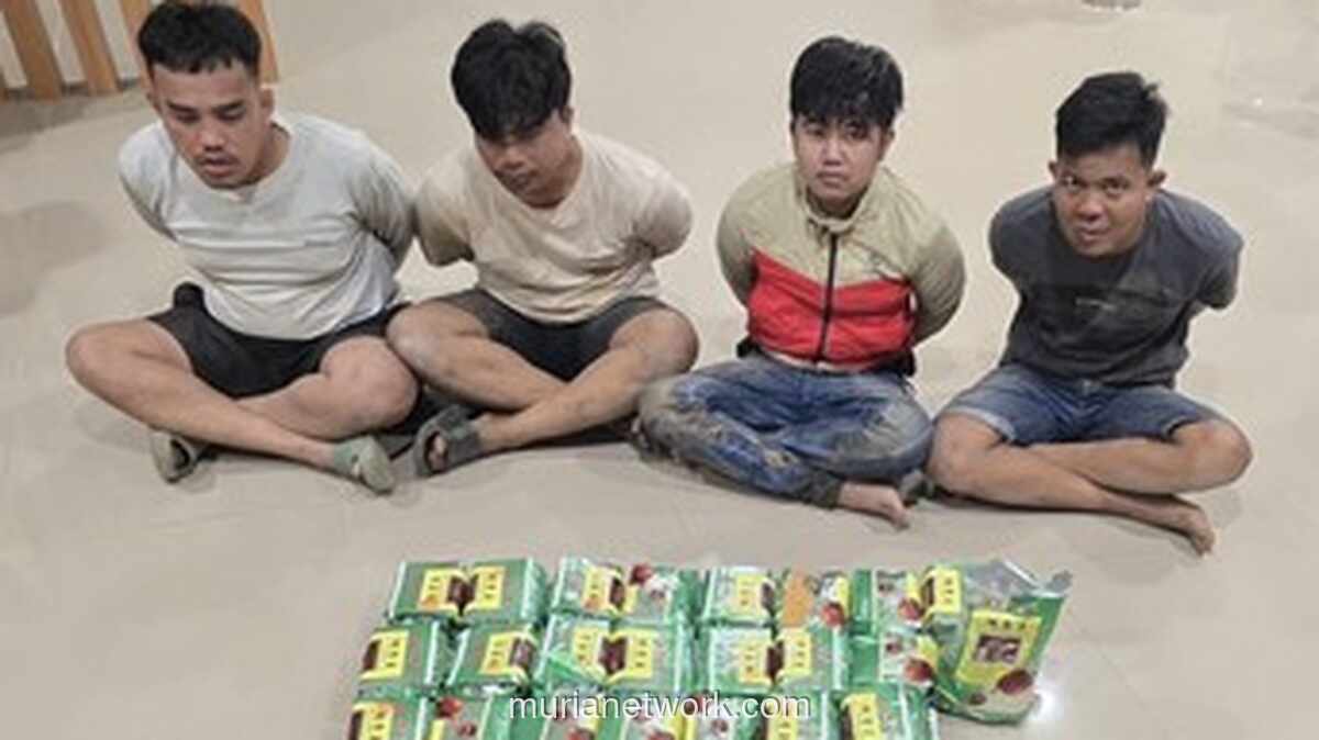 Bareskrim Amankan 30 Kg Sabu Senilai Rp54 Miliar di Banyuasin, Empat Tersangka Ditangkap