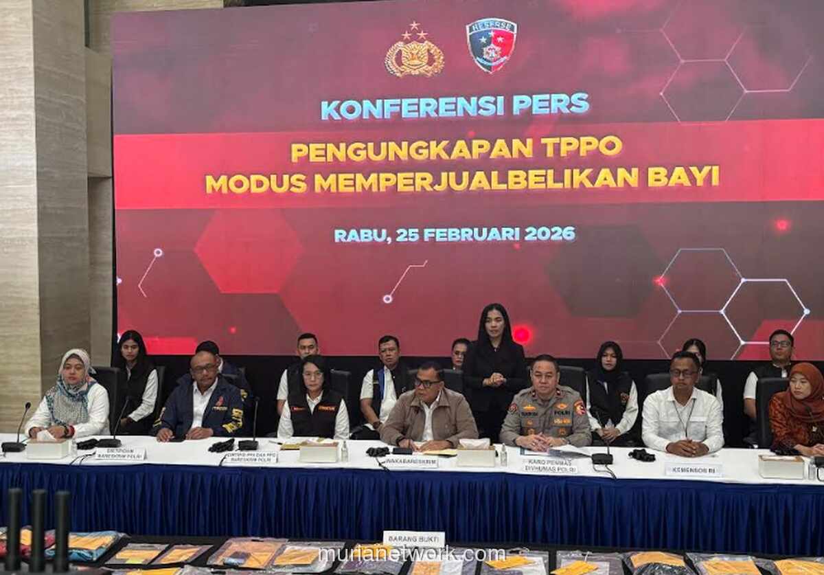 Bareskrim Bongkar Jaringan Perdagangan Bayi via Medsos, 12 Orang Ditangkap