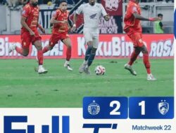 Kesalahan Kiper PSM Picu Kemenangan Tipis Persija atas PSM di JIS