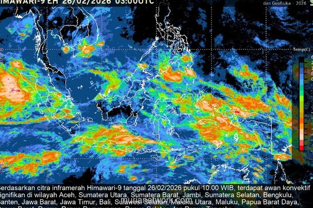 BMKG Waspadakan Potensi Cuaca Ekstrem di Sebagian Besar Wilayah Indonesia