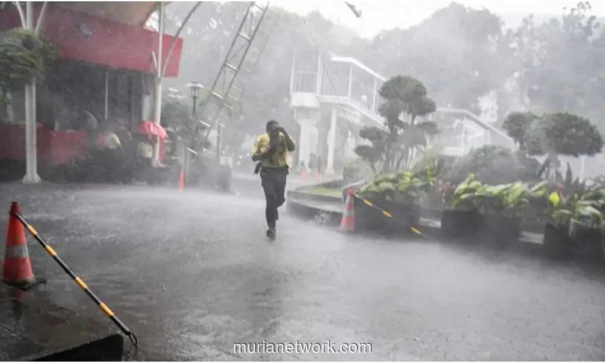 BMKG Tetapkan Status Siaga untuk Hujan Lebat di Jakarta dan Sekitarnya