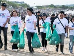 BRI Bersihkan Pantai Kedonganan, Kumpulkan 931 Kg Sampah