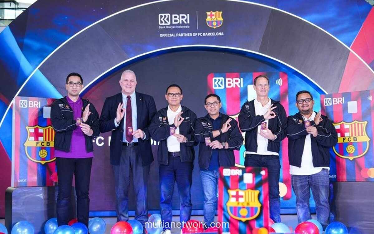 BRI Luncurkan Kartu Debit Edisi Khusus FC Barcelona untuk Jangkau 28 Juta Fans di Indonesia
