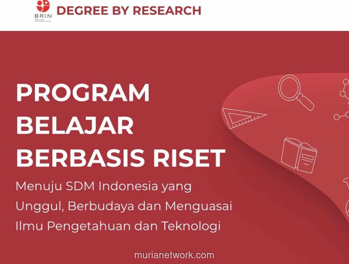 BRIN Buka Pendaftaran Program S2-S3 Tanpa Cuti Kerja untuk 2026/2027