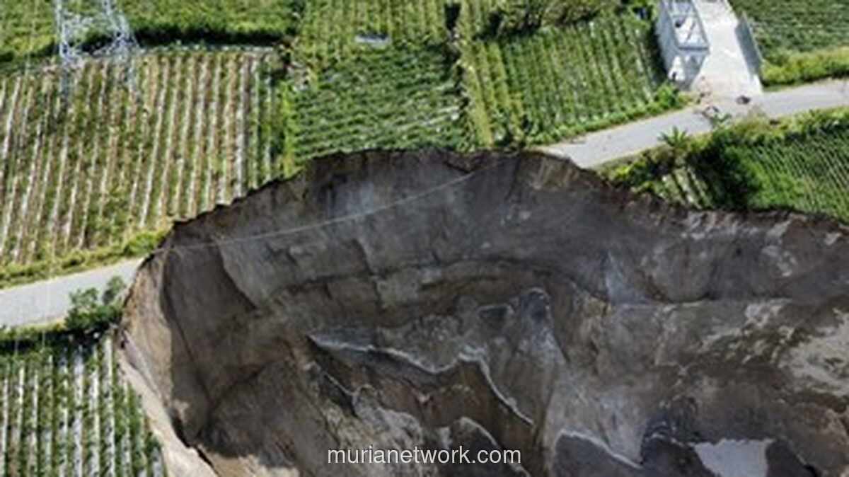 BRIN Tegaskan Lubang di Aceh Tengah Bukan Sinkhole, Melainkan Longsoran