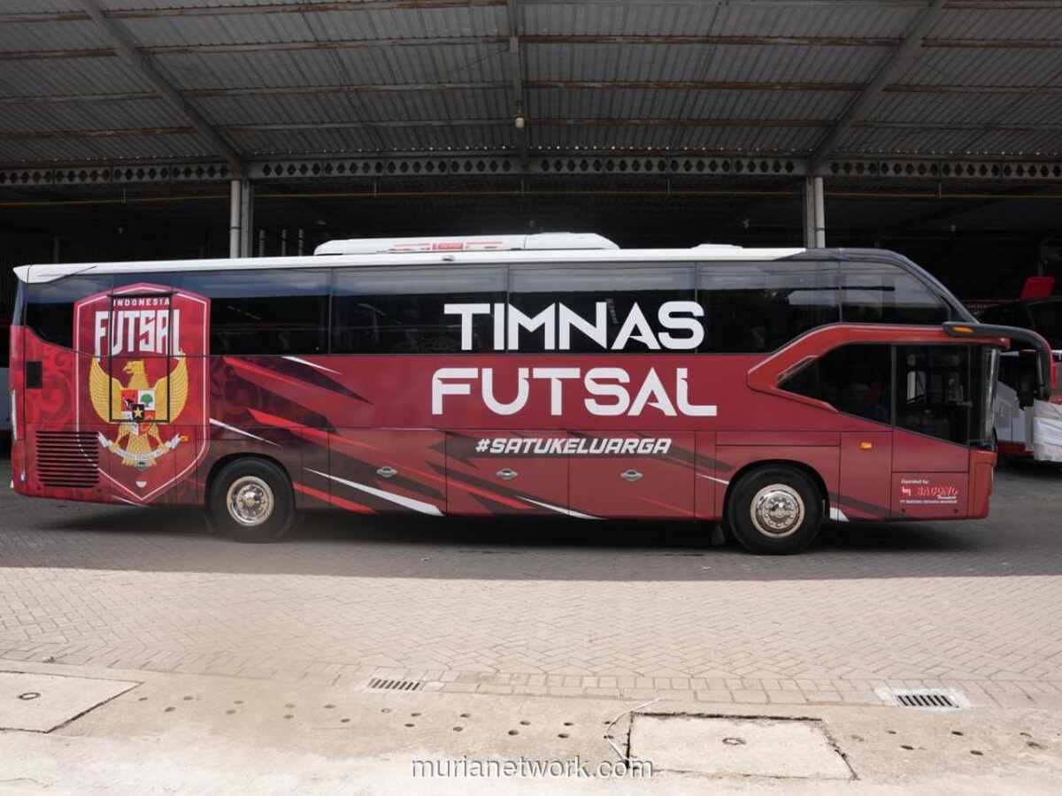 FFI Resmikan Bus Baru untuk Dukung Kenyamanan dan Mobilitas Timnas Futsal