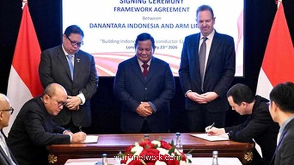 Prabowo Saksikan Penandatanganan Kerja Sama Indonesia-Arm untuk Kuasai Teknologi Chip