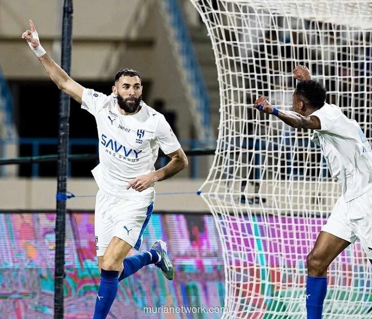 Benzema Cetak Hattrick di Debut, Al Hilal Hancurkan Al Okhdood 6-0
