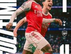 Arsenal Hancurkan Tottenham 4-1 dalam Derby London