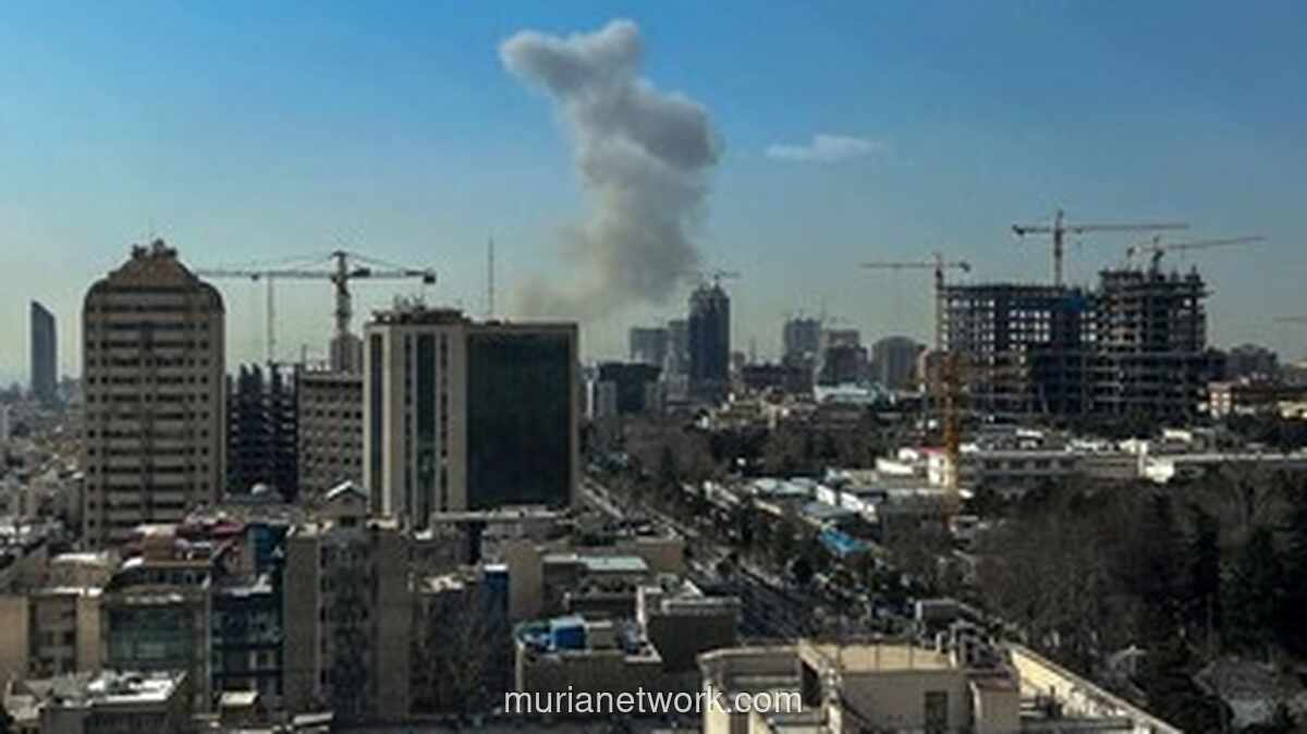 Israel Serang Situs Militer Iran, Langit Negeri Mullah Ditutup Total