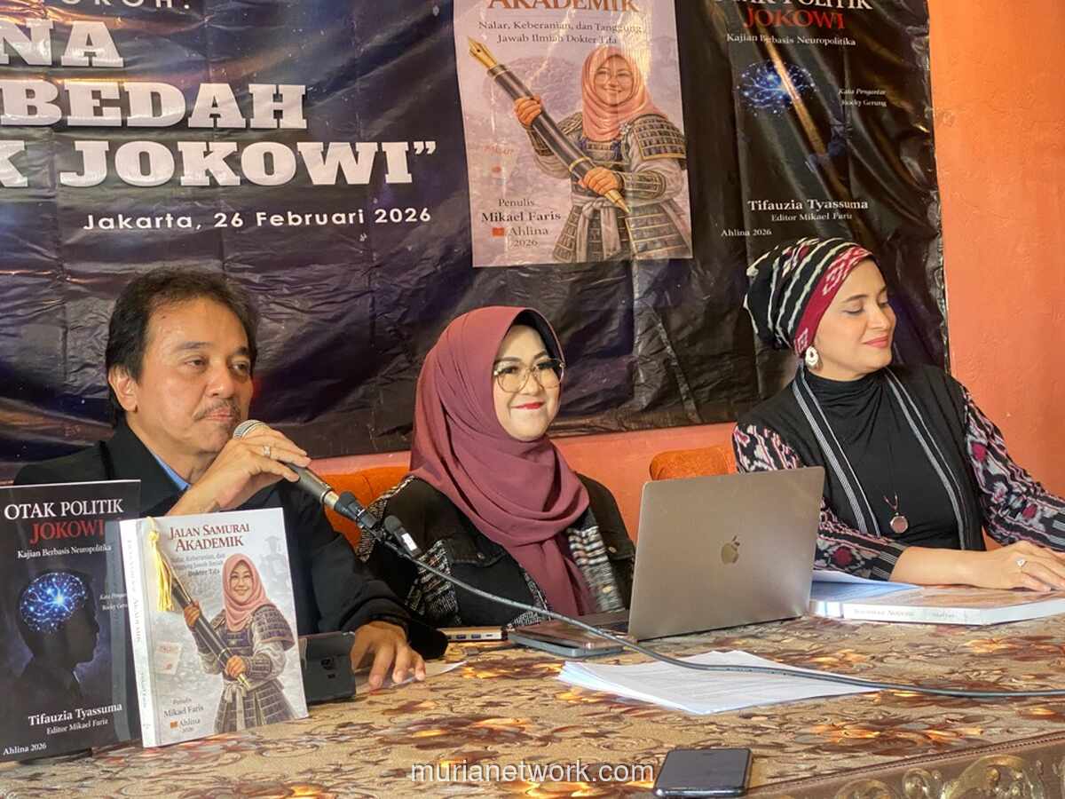 Dr. Tifa Luncurkan Buku Otak Politik Jokowi Hasil Riset Neuropolitika